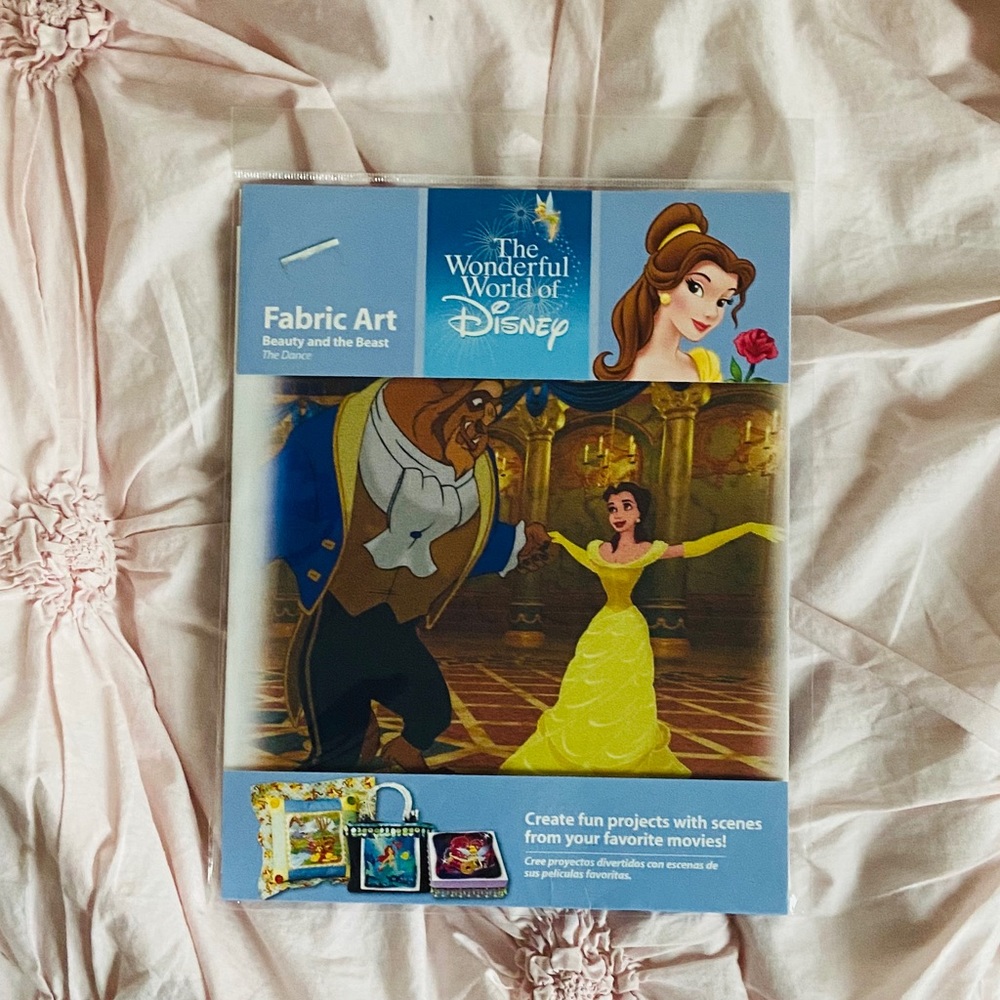 Disney’s Beauty and the Beast Fabric Art